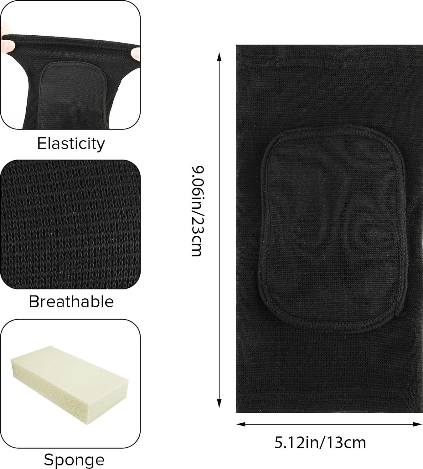 Elbow Compression Sleeve Brace Support Sponge Breathable Anti-Collision M