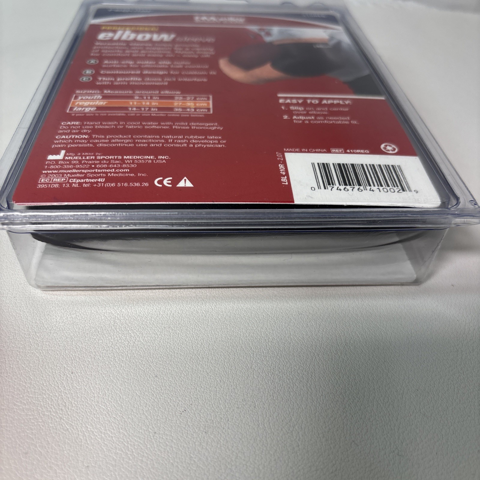Mueller Professional Elbow Sleeve Size-Regular 11-14 Inches