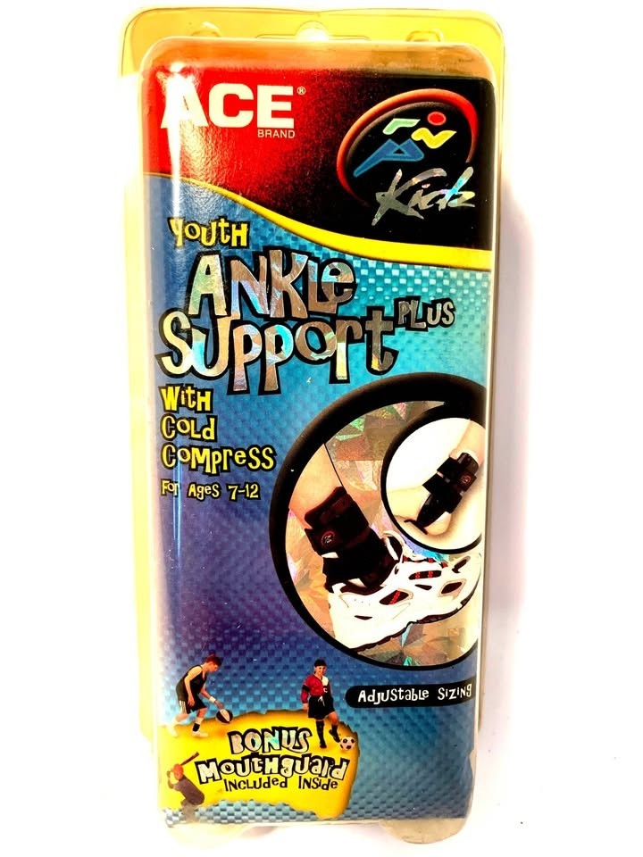 Youth Ankle Plus Support With Cold Compress Ages 7-12