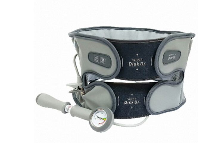 Disk Dr WD57 Waist Disc Traction Rehabilitation Hand Pump Duble Pad [L] 36~39in