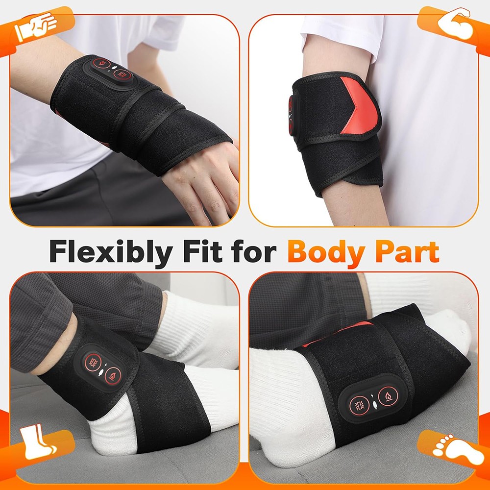 Hand Massager with Heat and Compression for Arthritis and Hand Pain Relief US