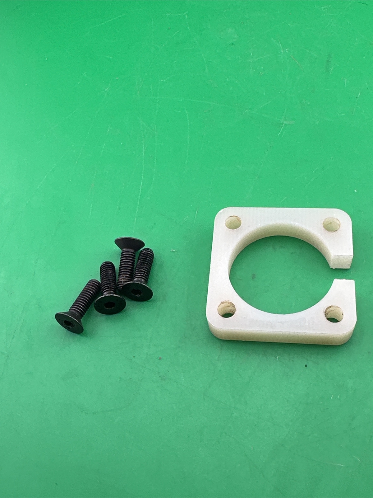 Prosthetic 4 Hole Spacer P￼late. 1cm Height