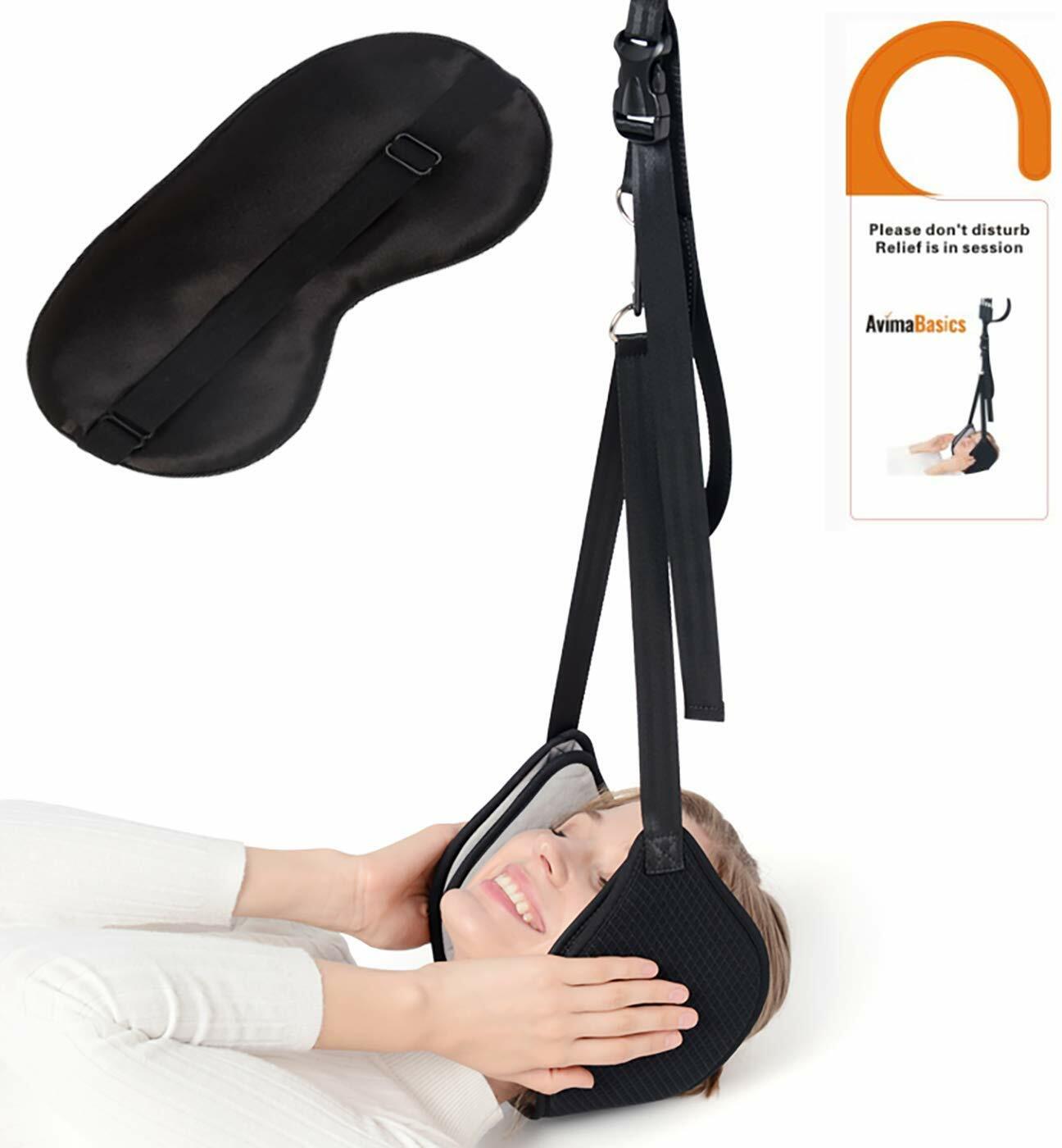 Head Hammock for Neck & Headaches Pain Relief Cervical Traction Stretcher