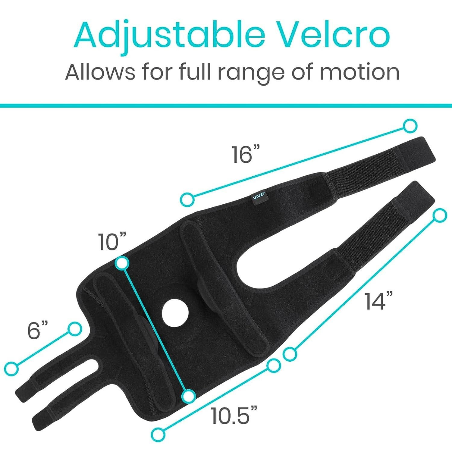 Adjustable Knee Brace – Support Wrap for ACL, MCL, Meniscus – Arthritis