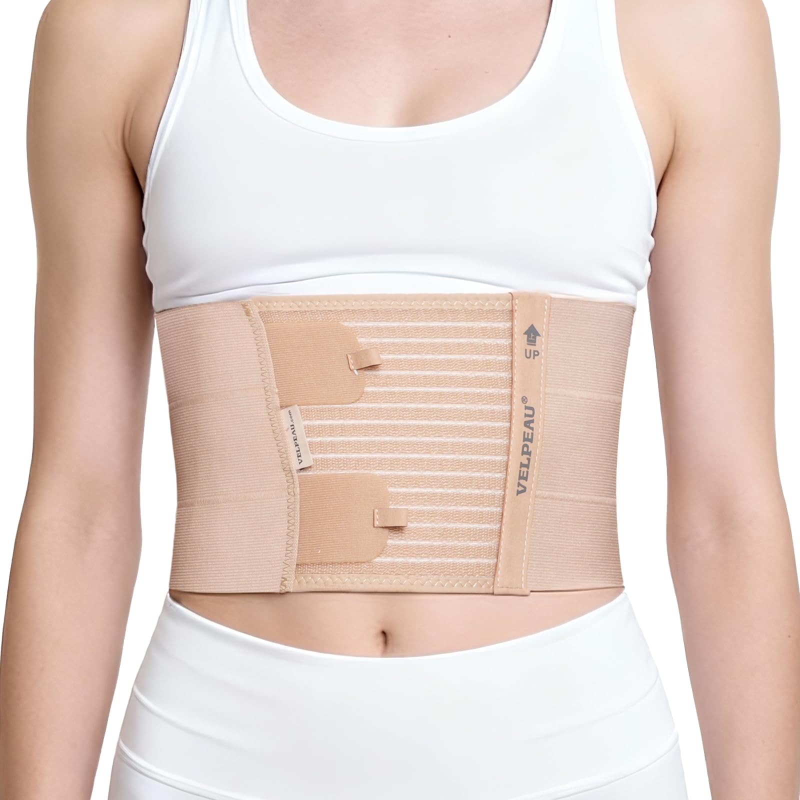 Broken Rib Brace Compression Chest Binder Belt Costochondritis Relief
