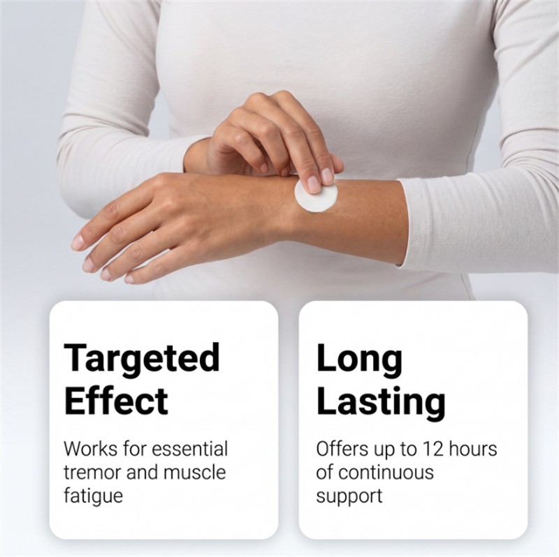 Steadyhands Tremor Control Patch, Steady Enhanced Hands Control Patch – Hand