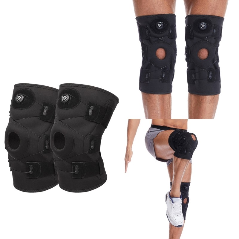 Odor Resistant Knee Support Strap With Precisions Dials Care Workout Outdoor Use
