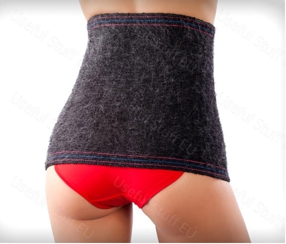 Kidney warmer Wool Warming Supporting Back Belt Rheumatic Back Thermal Brace