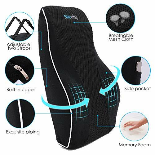 Lumbar Support Pillow for Office Chair Car Lumbar Pillow Lower Back Pain Relief