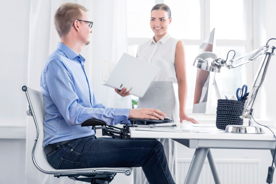 Ergorest With Split Keyboard