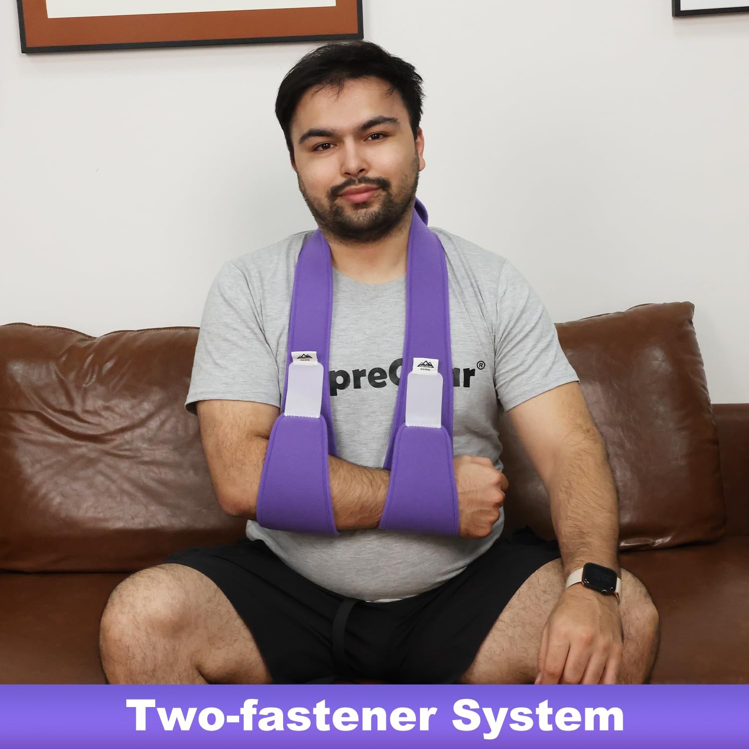 Arm Sling Shoulder Immobilizer, Rotator Cuff Support Brace, Lightweight Comfo…