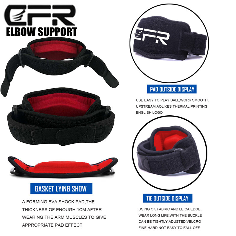Tennis Elbow Brace Strap Tendonitis Golfers Band Golf Pain Relief Pad Support US
