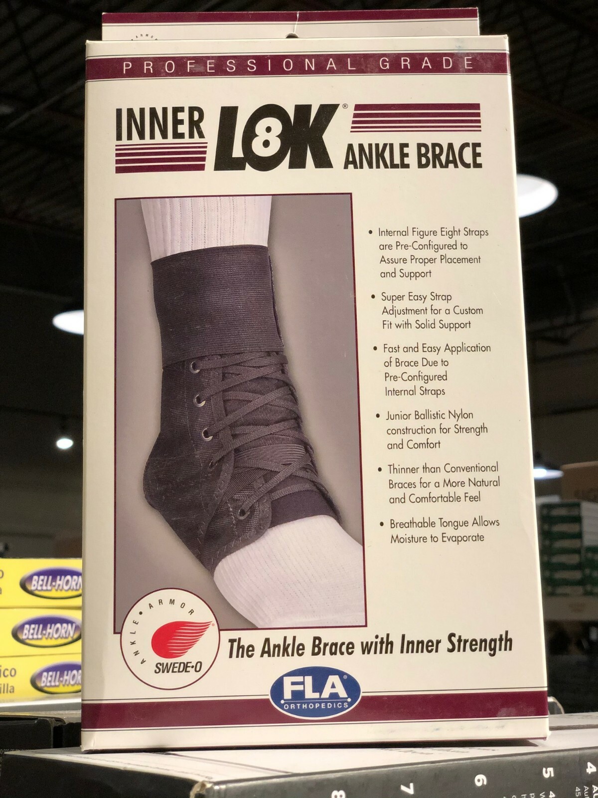 Figure 8 Ankle Lok Brace with Internal Straps – SIZES AVAILABLE – SALE