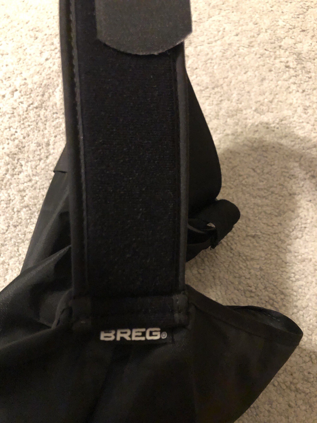 Breg Arm Shoulder Brace Support Mobility Black See Measurements
