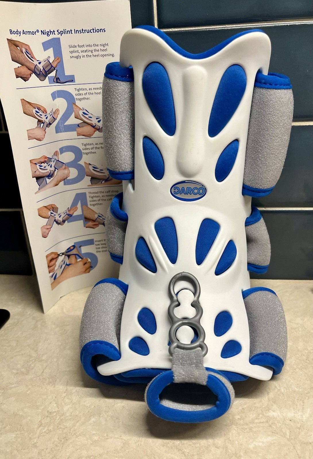 NEW DARCO Body Armor Night Splint Boot CLEAN