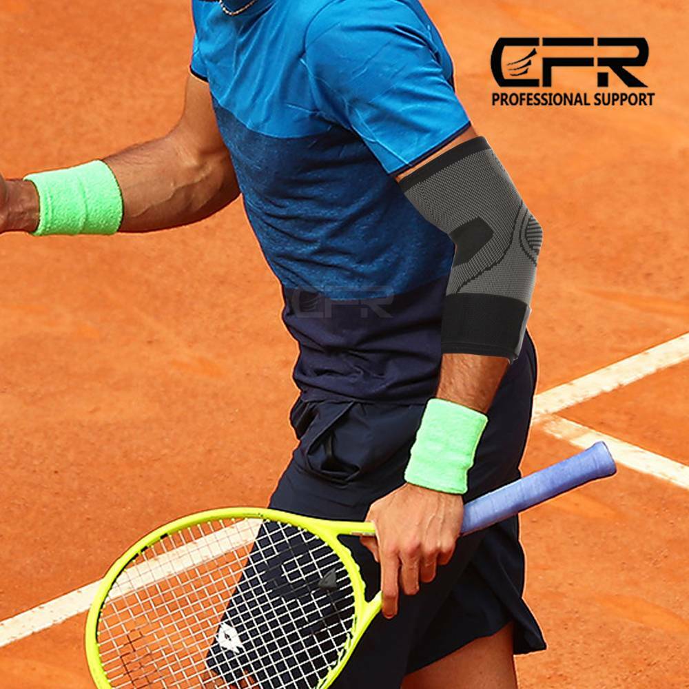 Elbow Compression Sleeve Brace Support Tendonitis Tennis Golfer Arm Arthritis DS