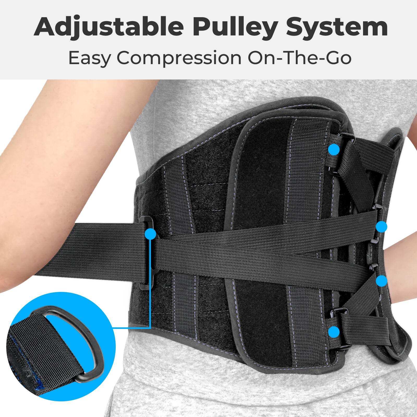 ZOYER Recovery Back Brace with Lumbar Support