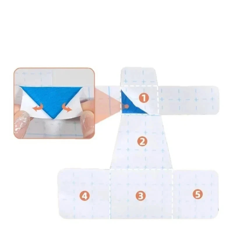50Pcs Bunion Corrector Kinesiology Tape – Precut Elastic Support for Big Toe