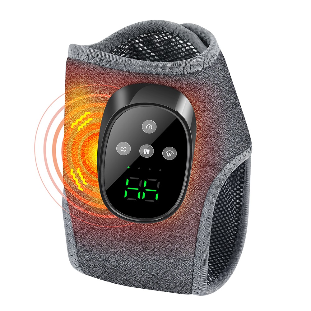 Cordless Ankle 4 Mode Heating & Vibration Ankle Massager Wrap for Pain Relief