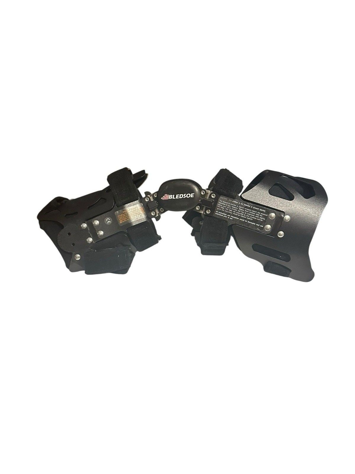 BLEDSOE Knee Brace – Hinged Adjustable with 4 Straps Large