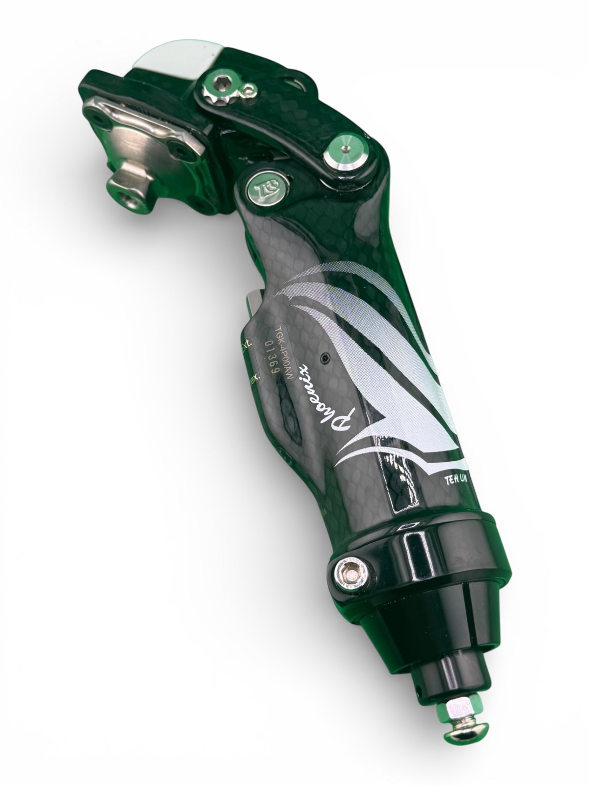 Phoenix Graph-Lite Graph lite prosthetic knee. Pneumatic prosthetic knee.