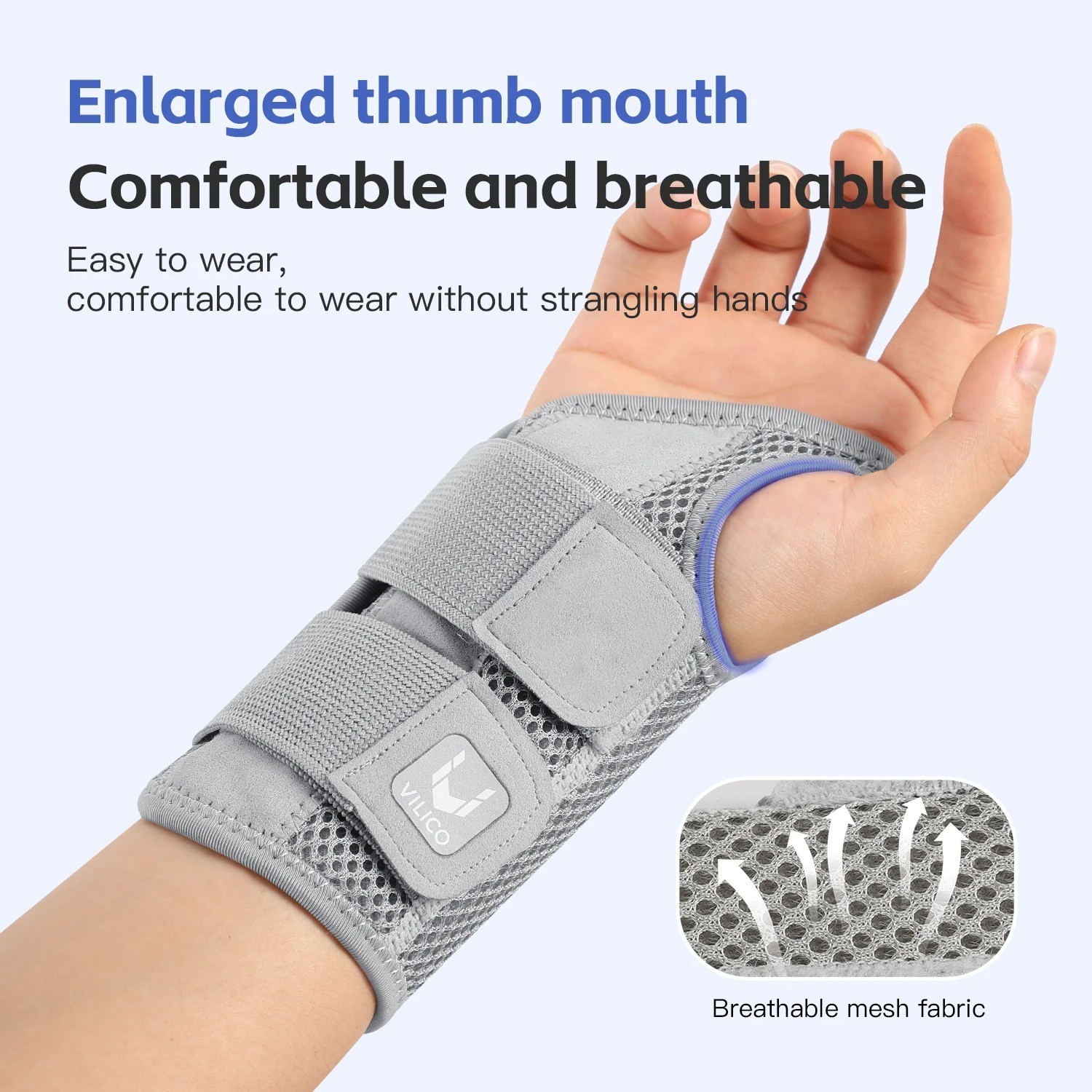Hand Wrist Brace with Splints Support Arthritis Tendonitis Carpal Tunnel Pain