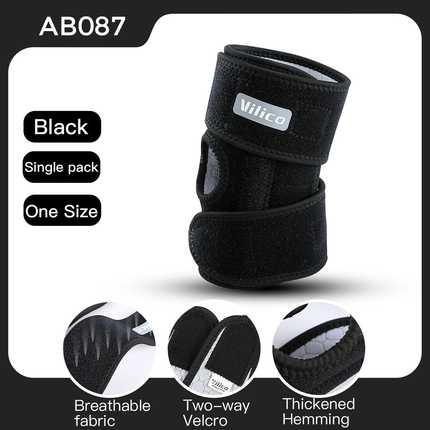 Adjustable Neoprene Elbow Brace Support Sleeve Sports Fitness Protector 1 Piece