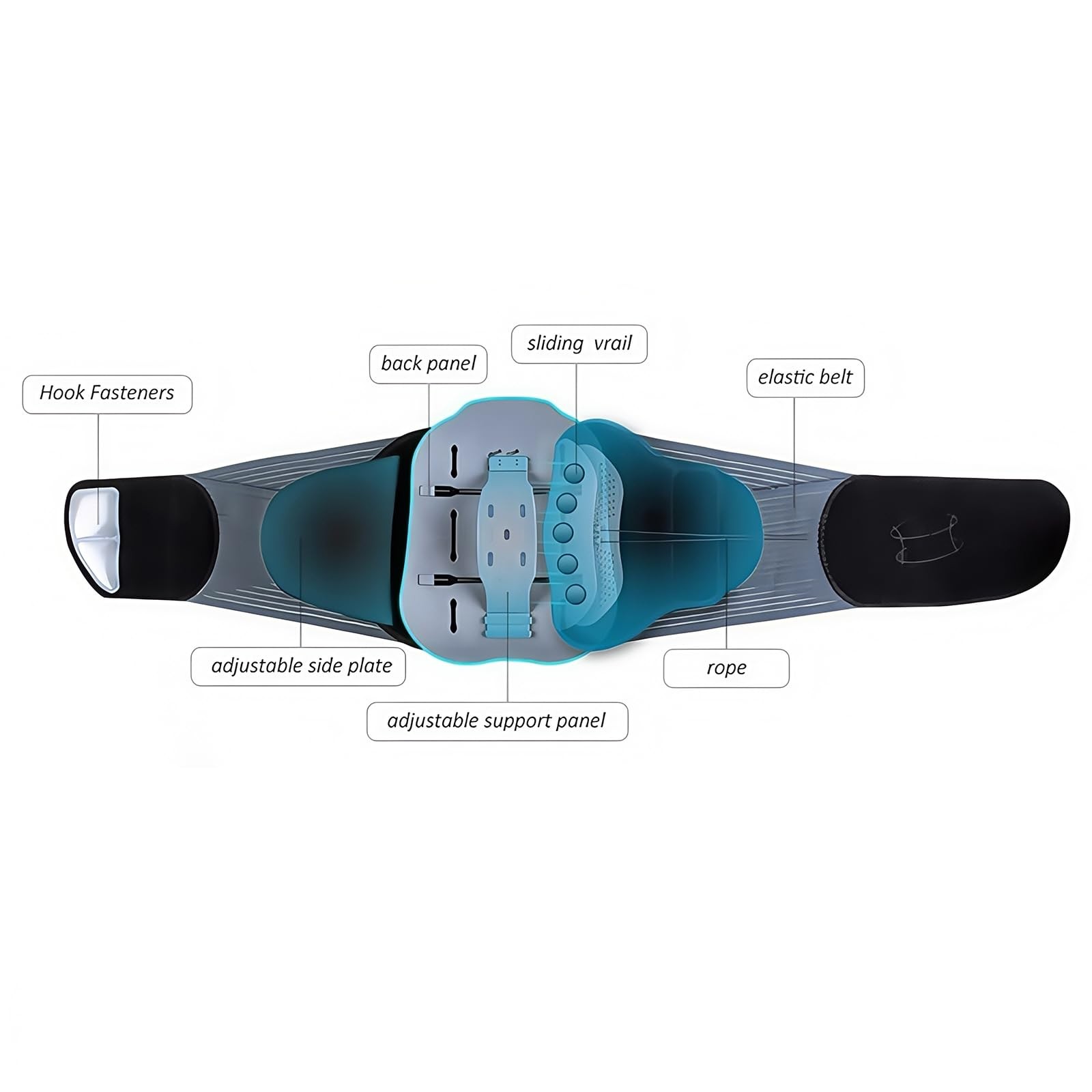 Back Brace Support Belt-Lumbar Support for Back Discomfort, Sciatica, Scolios…