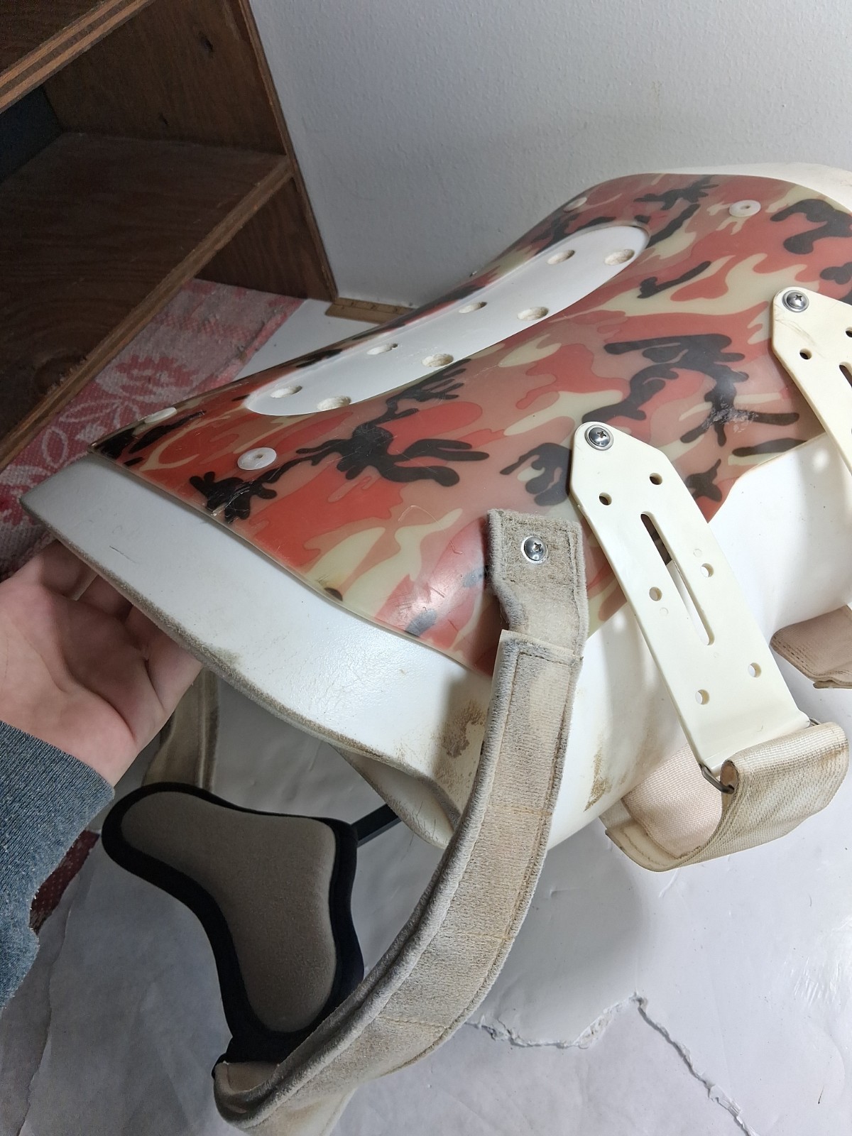 TLSO Thoracic Full Back Brace Turtle Clam Shell Adjustable Straps TDGD