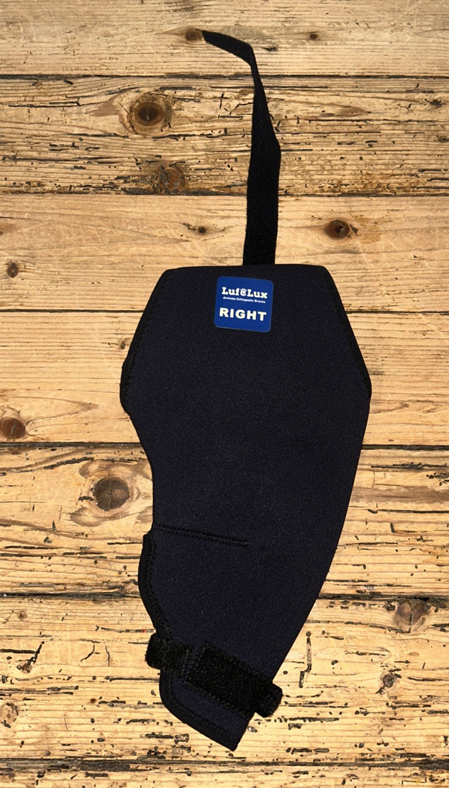 Lufelux Animal Orthopedic Brace Black Right NWOT