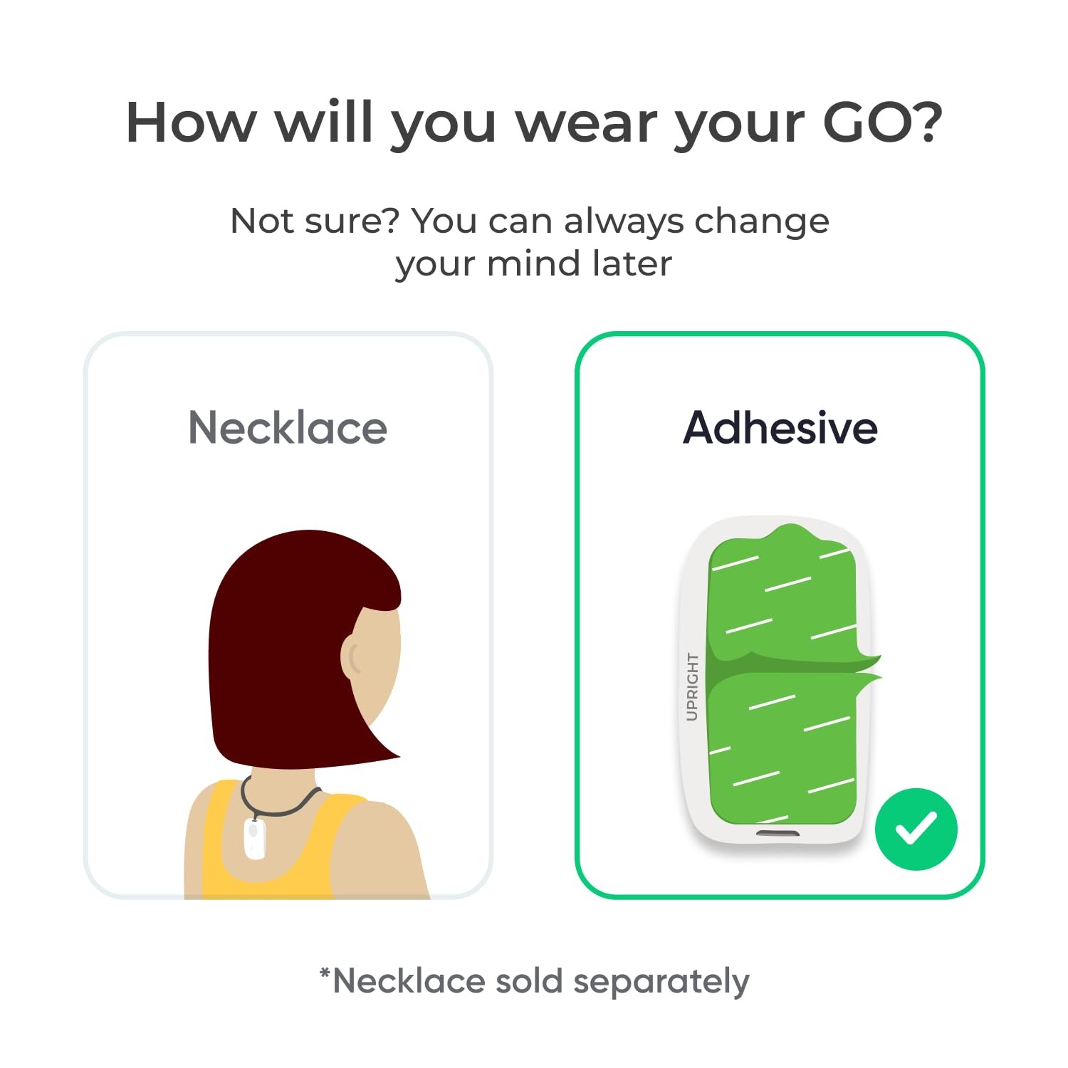 Upright GO 2 Premium | Posture Corrector Trainer & 1 Count (Pack of 1)