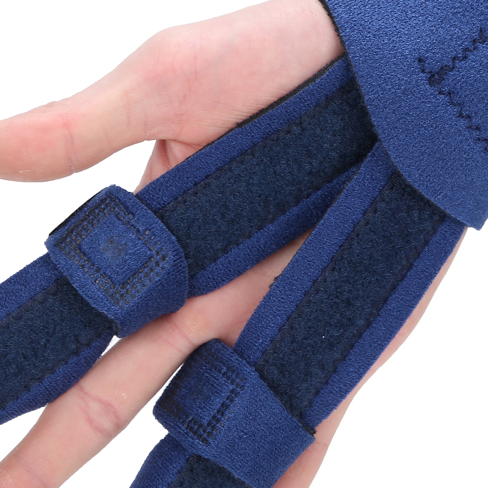 Two Fingers Splint Broken Injury Finger Adjustable Support Protective Correction