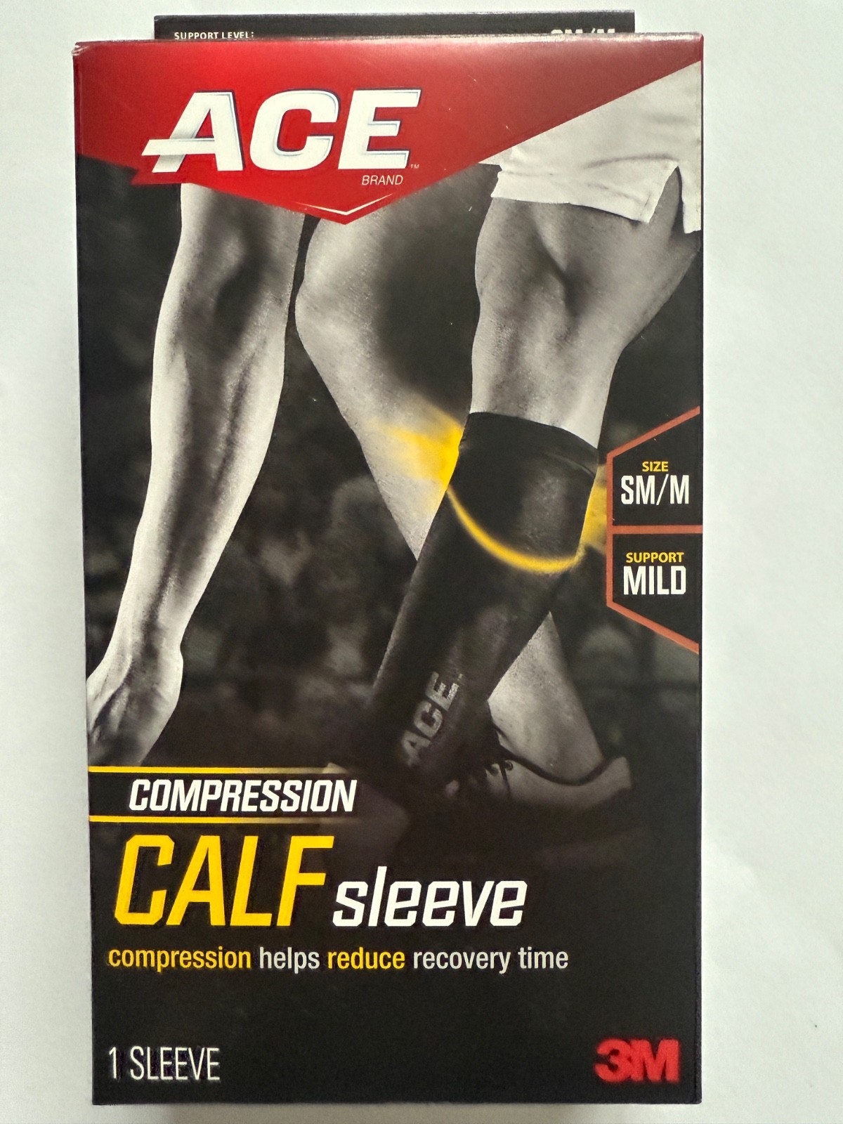 Ace Calf Compression Sleeve SM/M 1 Sleeve Reduce Recovery Time