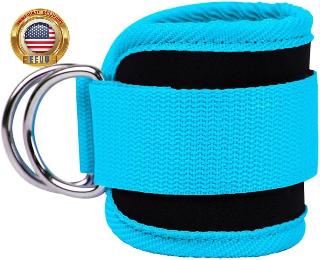 Ankle Strap Ankle Resistance Band Wrist Cuff Padded Strap Adjustable Fitness Glu