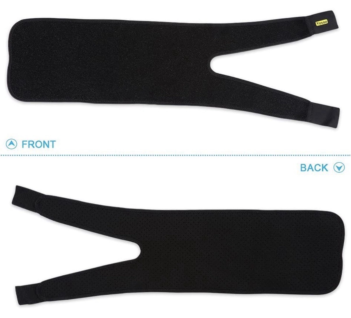 Yosoo Thigh Compression Wrap, Adjustable Neoprene Leg Support Brace! Thigh Brace