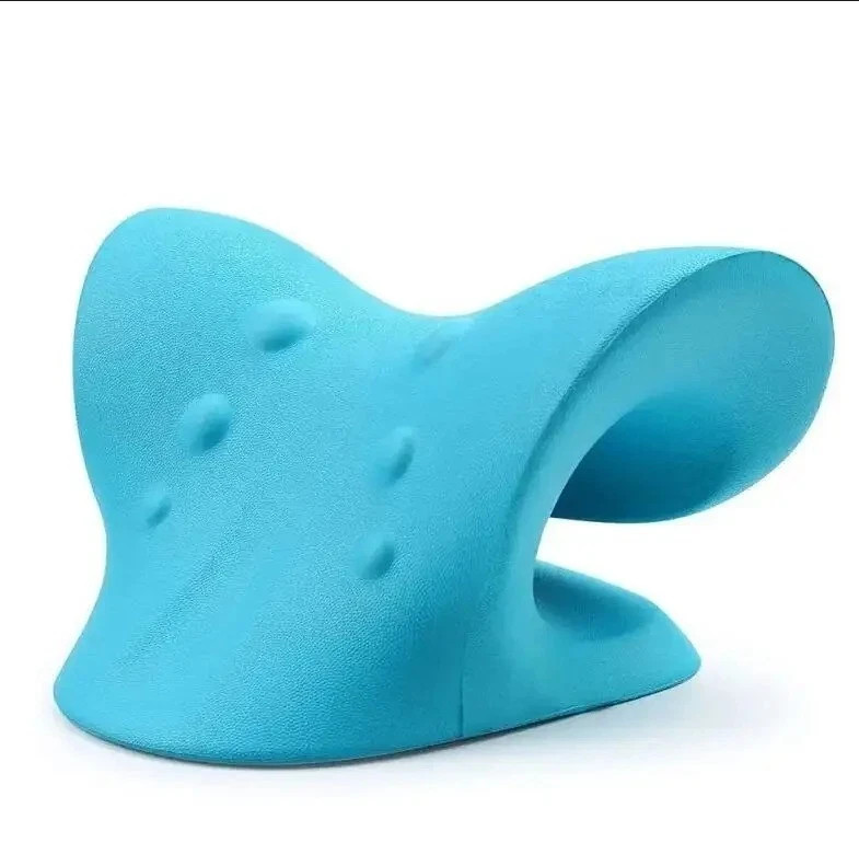 Neck Shoulder Stretcher Relaxer Cervical Chiropractic Traction Device Pillow US