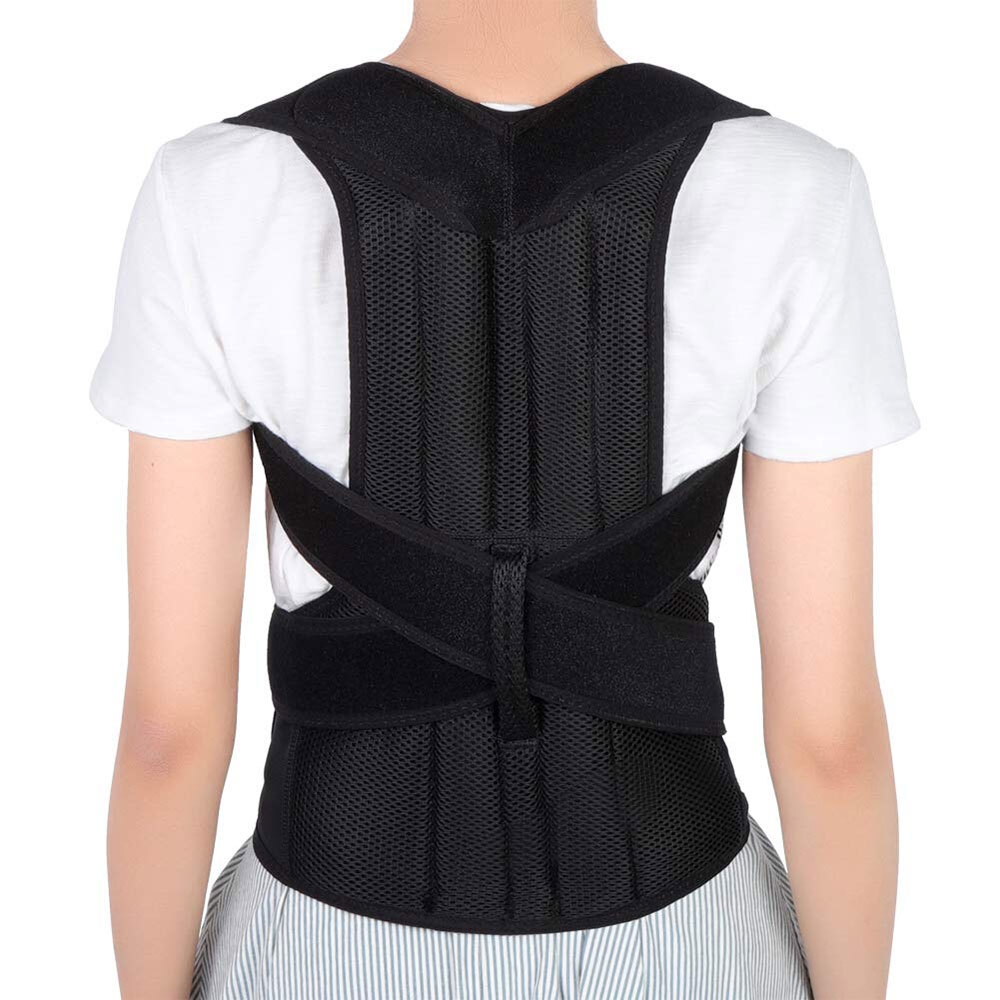 Adjustable Lumbar Support Lower Waist Back Belt Brace Pain Relief For Men Women