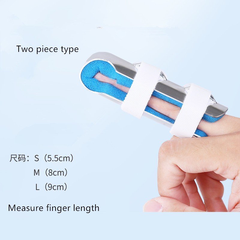 Trigger Finger Splint Brace for Arthritis Straightener Support Protector Metal