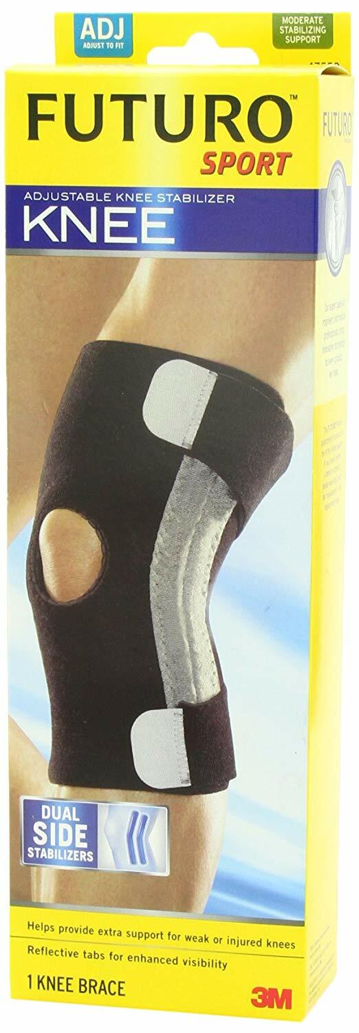3M Futuro Sport Performance Knee Stabiliser Adjustable Moderate Compression NEW