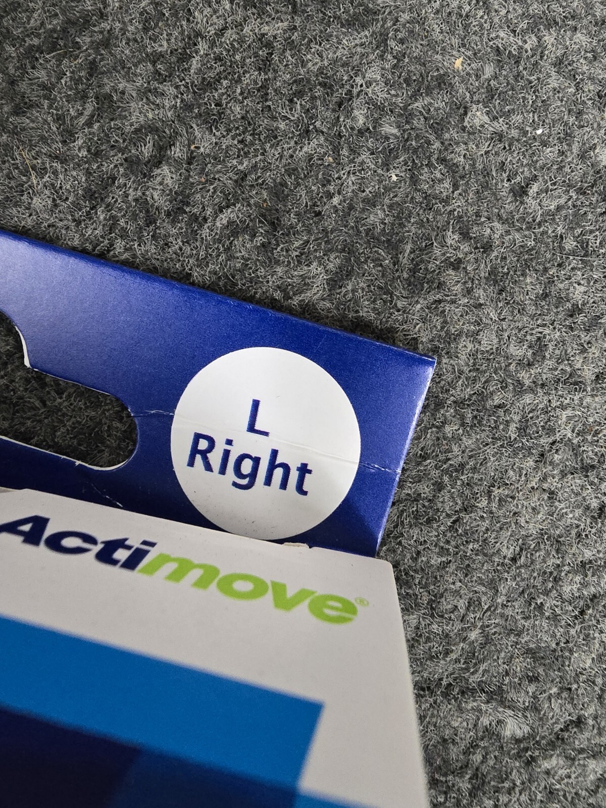 ACTIMOVE PROFESSIONAL LINE WRIST SPLINT 8 INCH, RIGHT HAND, LARGE, BLACK, NEW