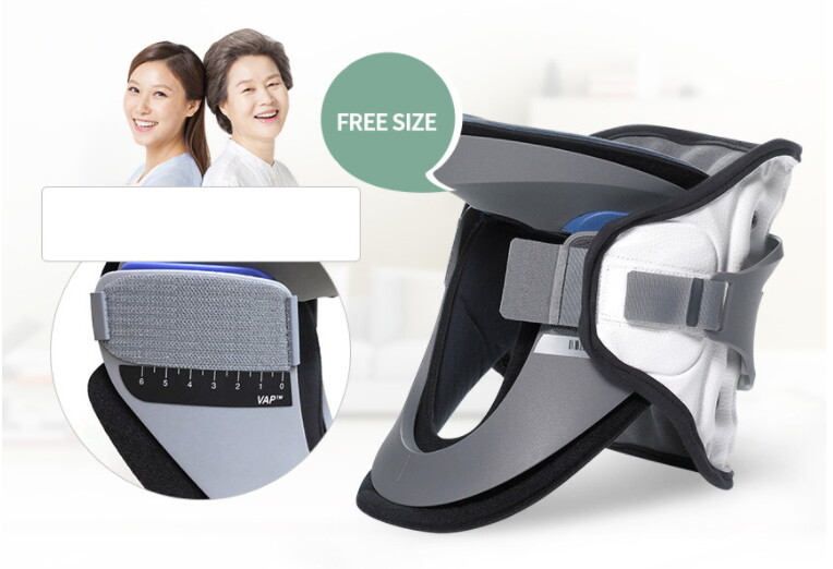 Disk Dr CS300 Neck Guard Rehabilitation for Tutle Neck VAP Air Hand Pump Free