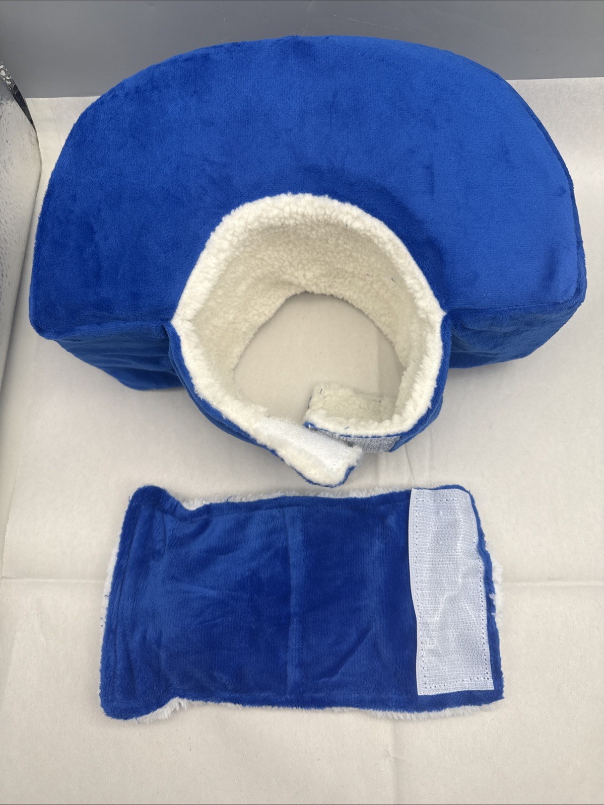 Foot Elevation Pillow Post Surgery Ankle Heel Protector for Pressure Blue-1pc…