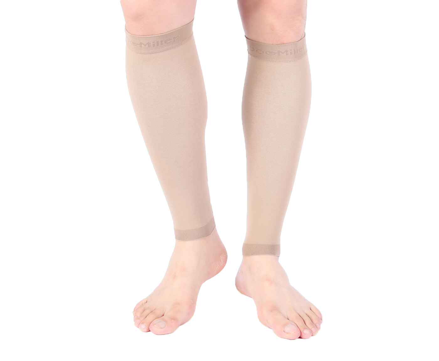 DOC MILLER MEDIAS DE COMPRESION PANTORRILLA 20-30MMHG MANGAS PARA DOLOR VARICES