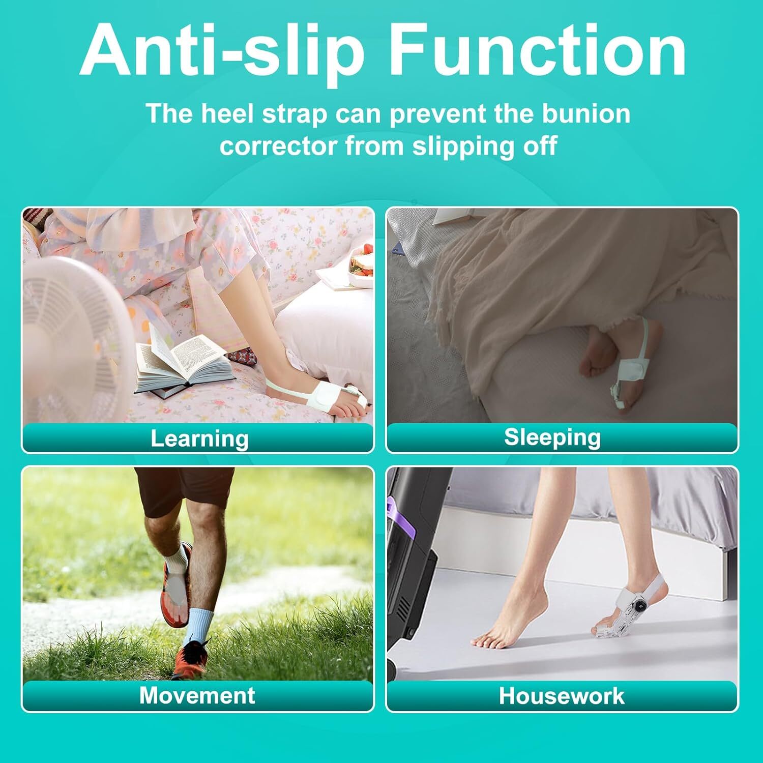 Hallux Valgus Correction Bunion Splint Big Toe Straightener Foot Pain Relief Pro