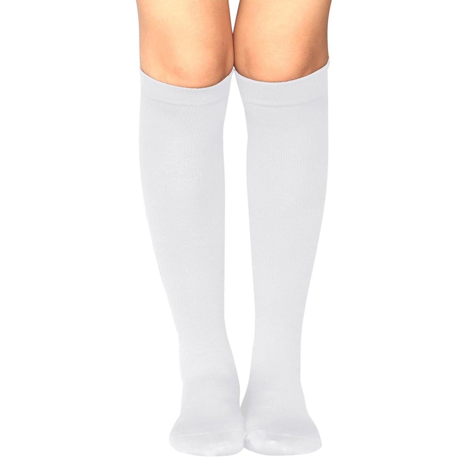 15 Pairs Knee-High Compression Socks Random Color 20-30mmHg Mens Womens S/M-XXL