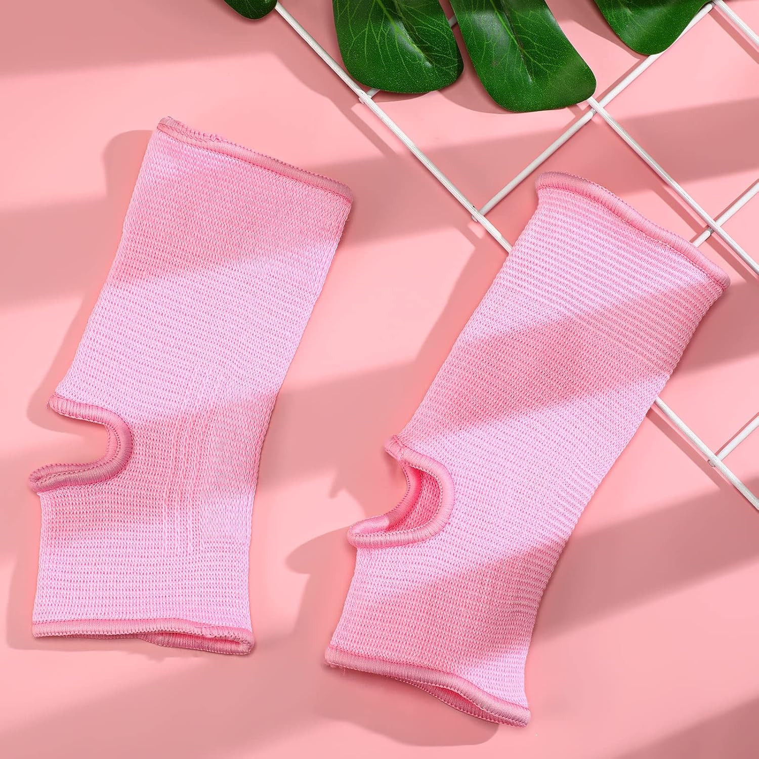 4 Pieces/ 2 Pair Kids Ankle Support Brace Elastic Kids Compression Socks Knitted