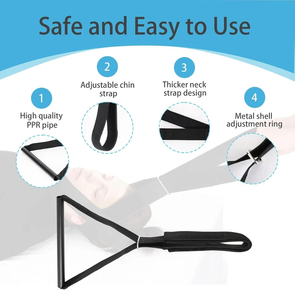 Y Neck Strap Chiropractor Pull Device,Neck Stretcher Strap,Neck Strap Cervical T