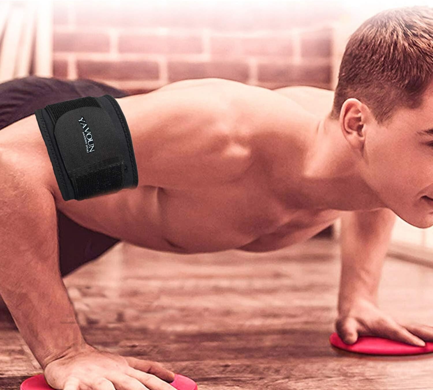 Lightweight Compression Arm Band for Efficient Muscle Recovery and Stabilization
