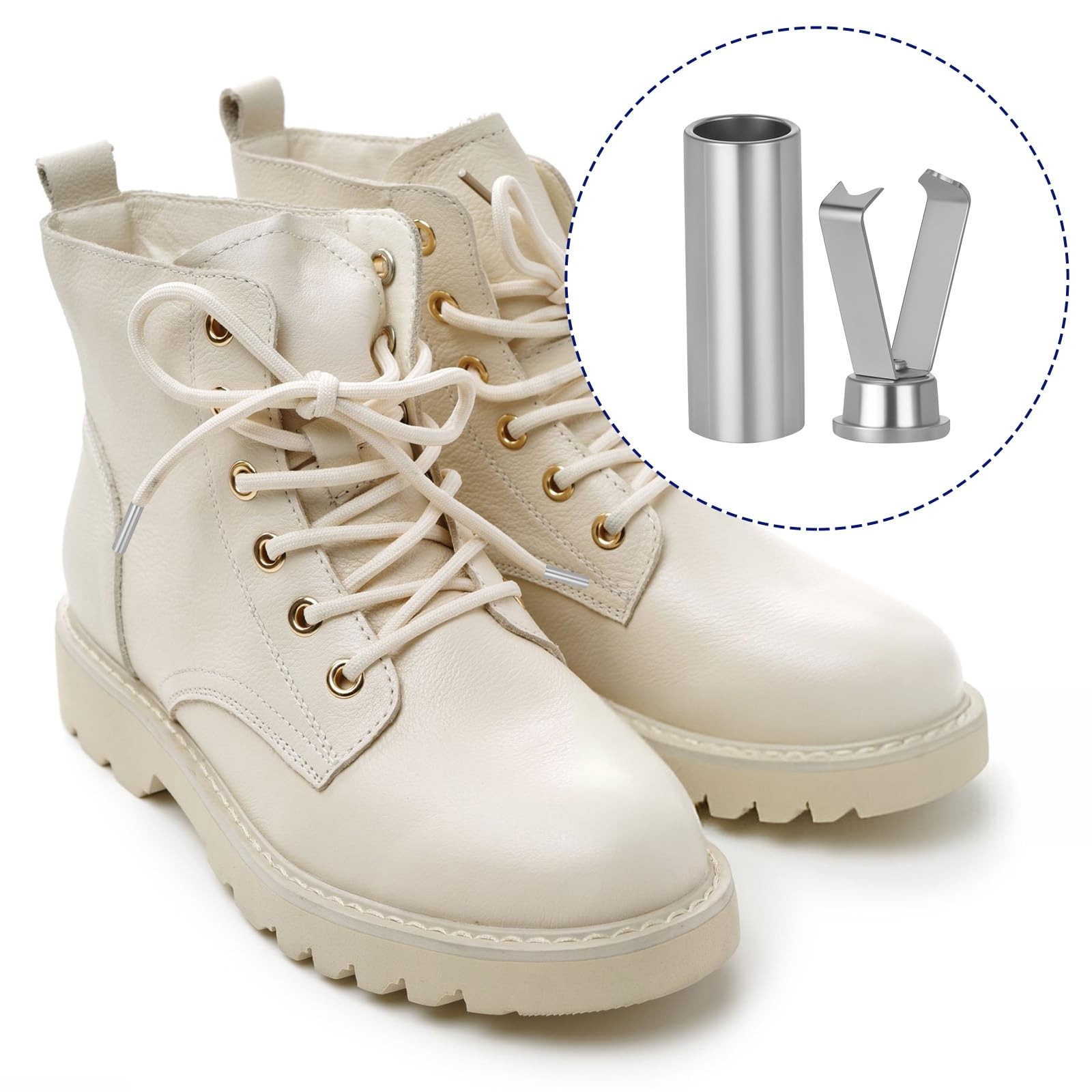Shoelace Tips, Alloy Aglet Shoe Lace End Tip Replacement for Shoes Clothes