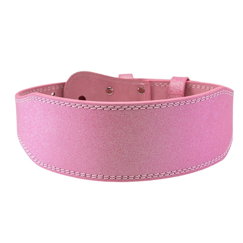 Weightlifting Belt Leather Powerlifting Belt Comfortable Sport Waist Support